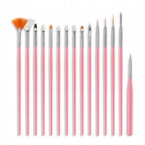 Nail art pintslid 15tk