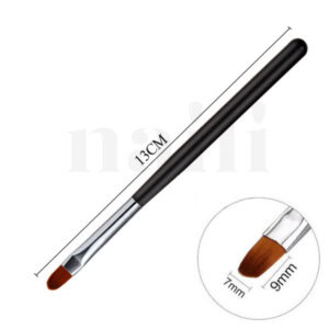 Gel brush 9mm black