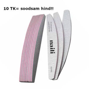 Zebra küüneviil 150/180 grit 10tk