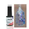 One Step geellakk 158 taustaga