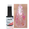 One Step geellakk 162 taustaga